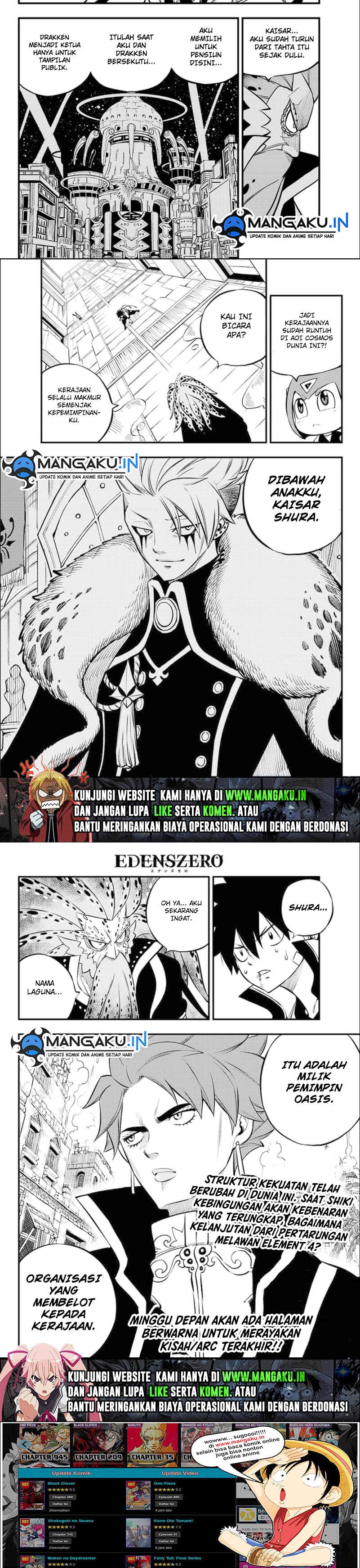 Eden Zero Chapter 227 Bahasa Indonesia